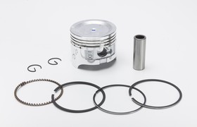 KIT PISTON GUERRERO TRIP 110 CAB. CONCAVA (GILERA SMASH 110 50mm) 0.25 STD [W25299]